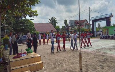 SMAN 10 Batanghari Ikuti Seleksi Paskibraka 2025