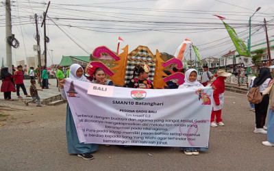 DEMOKRATIS: Lavonten Adakan Kampanye Calon Ketua OSIS